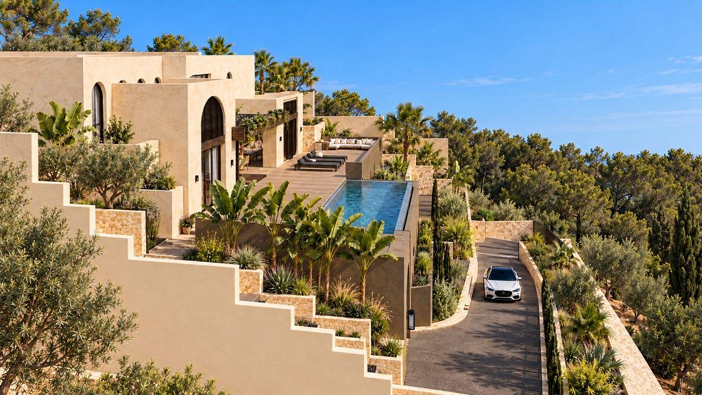 4 bed villa in Moraira