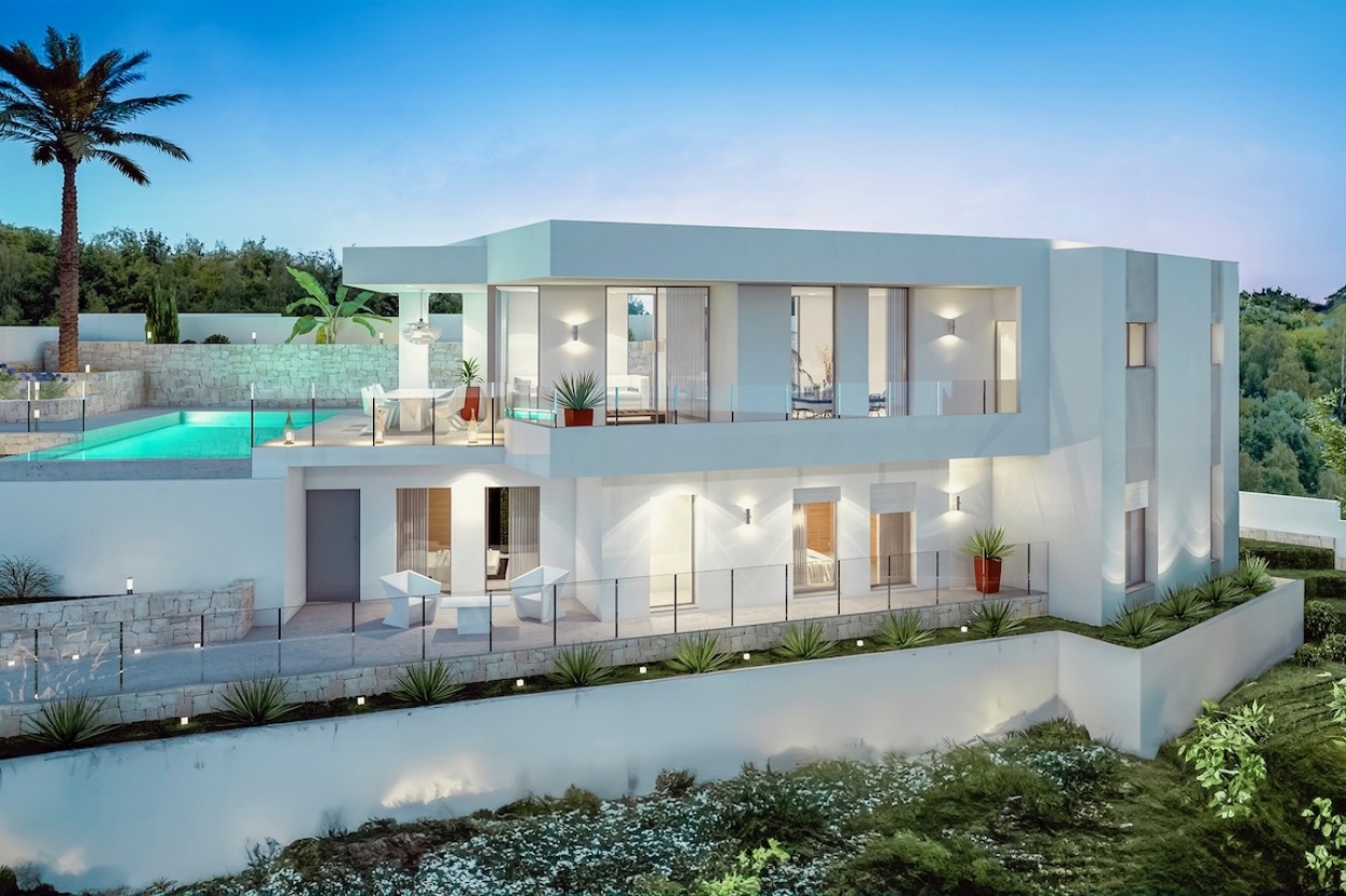 3 bed villas in Moraira