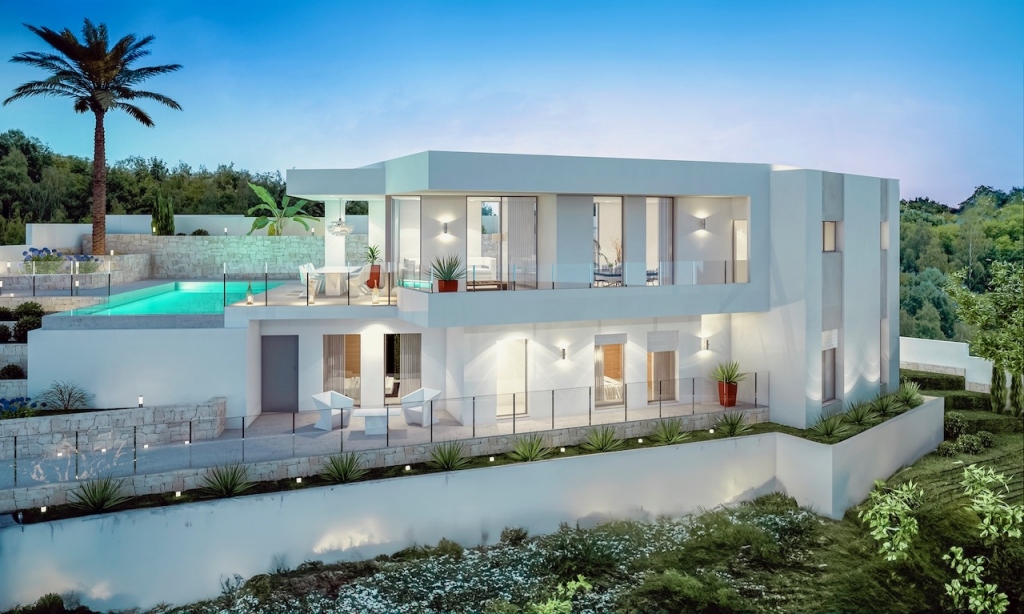 3 bed villas in Moraira