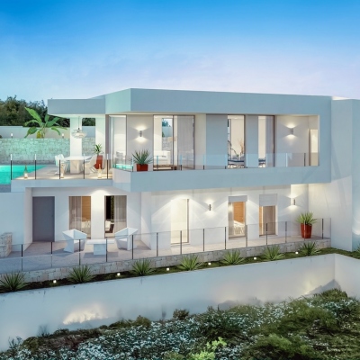 3 bed villas in Moraira