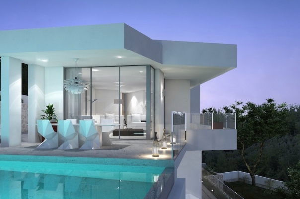 3 bed villas in Moraira
