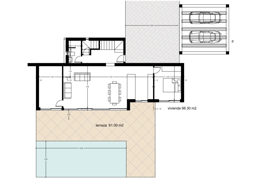 4 bed villa in Calp