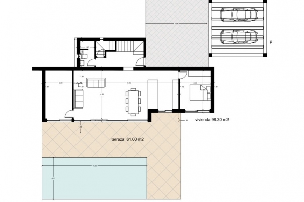 4 bed villa in Calp