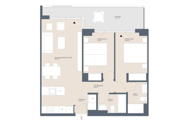 2 bed apartment in Javea