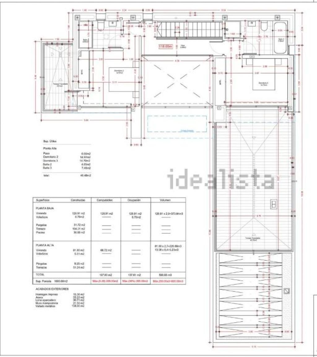 3 bed villa in Javea