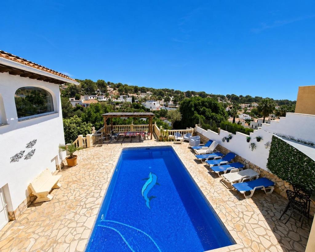 6 bed villas in Benissa