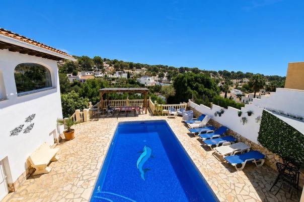 6 bed villas in Benissa