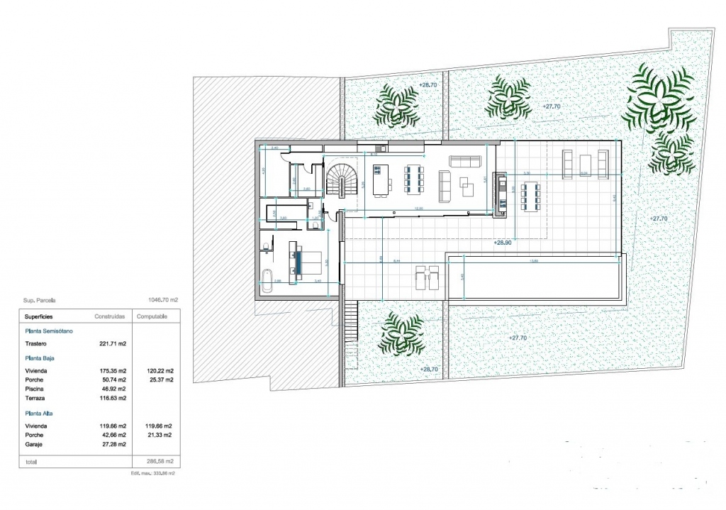4 bed villas in Moraira