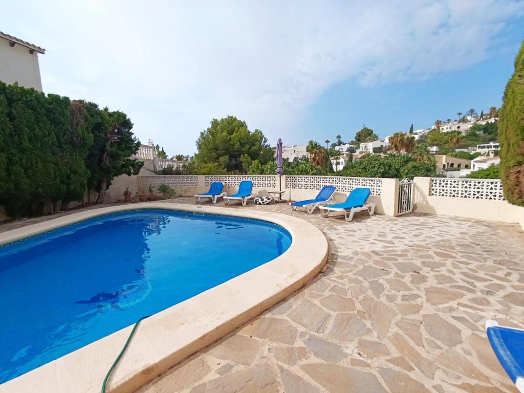 4 bed villa in Moraira