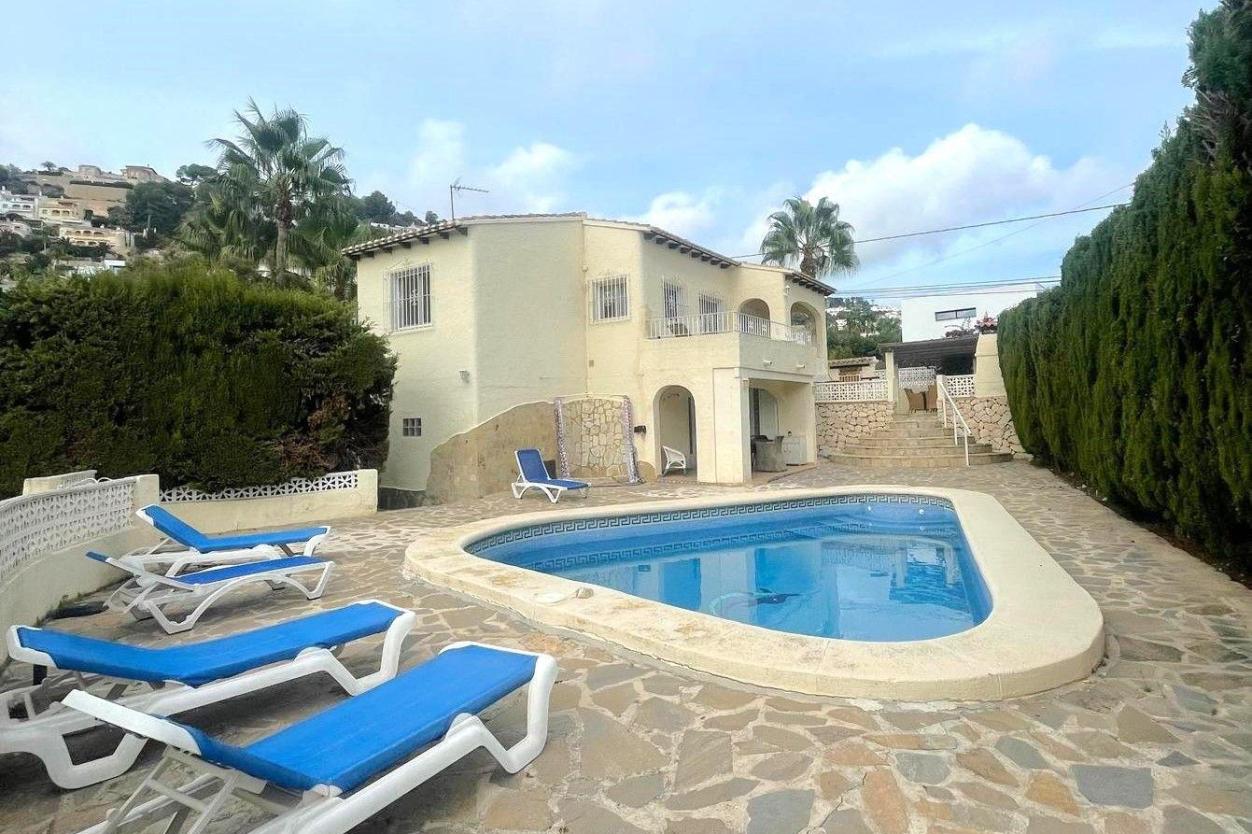 4 bed villa in Moraira