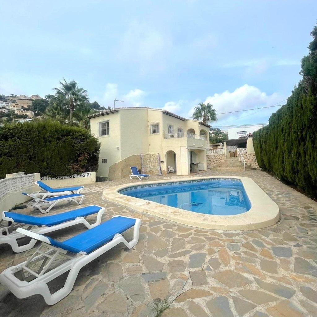 4 bed villa in Moraira