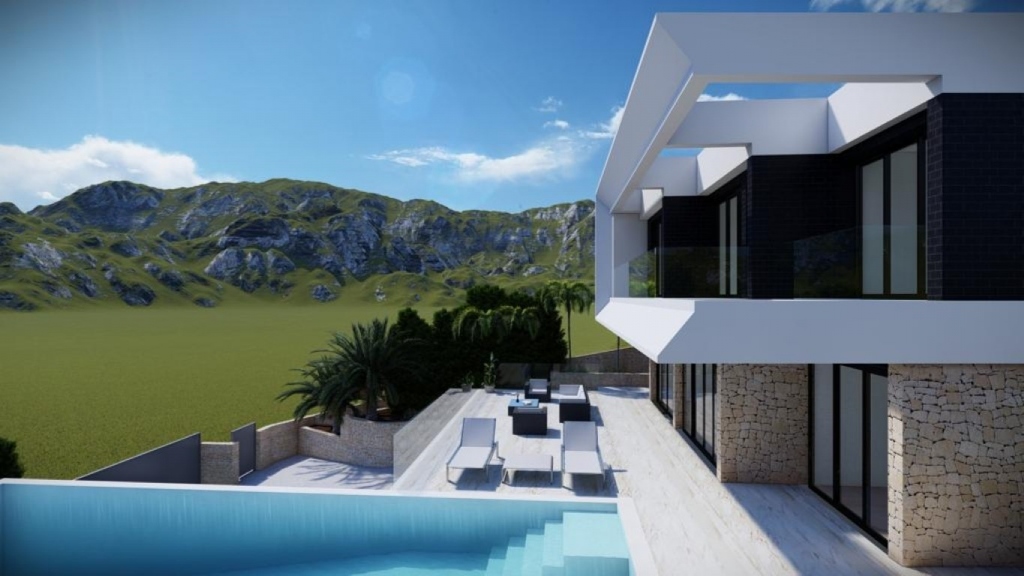4 bed villa in Altea