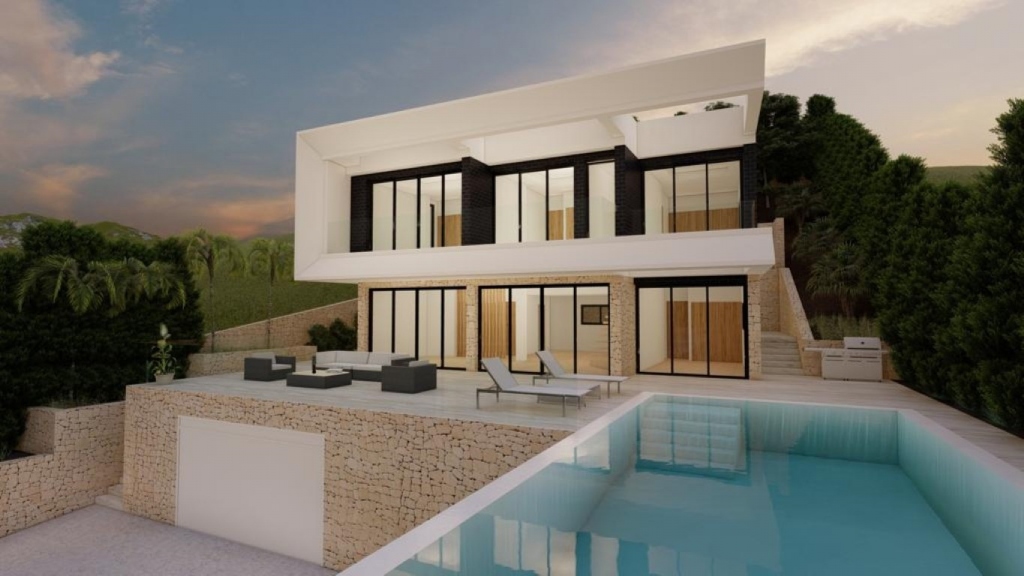 4 bed villa in Altea