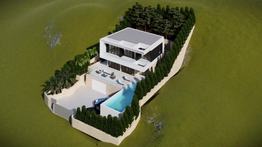 4 bed villa in Altea