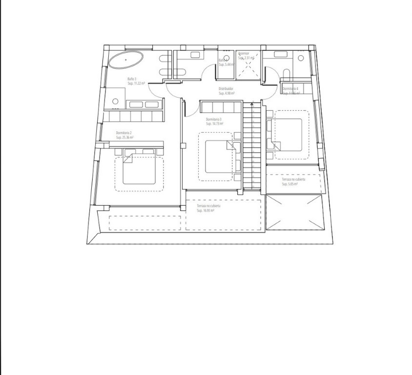 4 bed villa in Altea