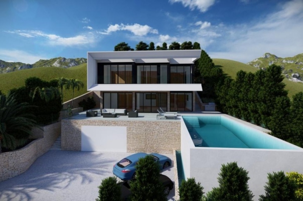 4 bed villa in Altea