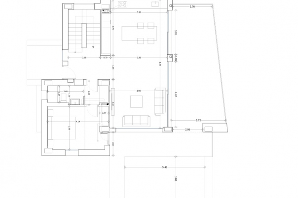 3 bed villa in Polop