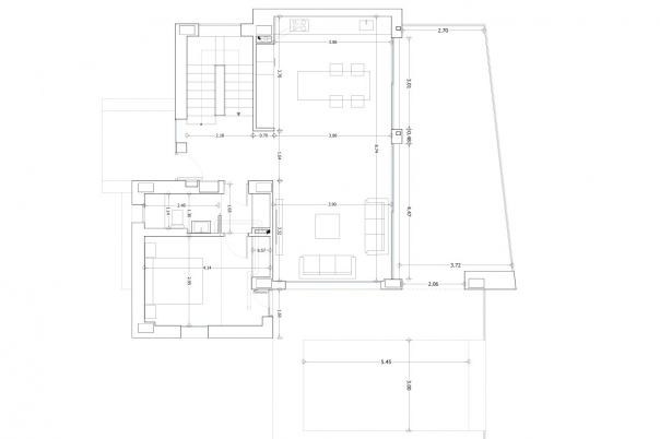 3 bed villa in Polop