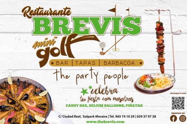 Brevis Moraira - Mini Golf, Bar, Tapas, Barbecue, Paella & Kids Parties