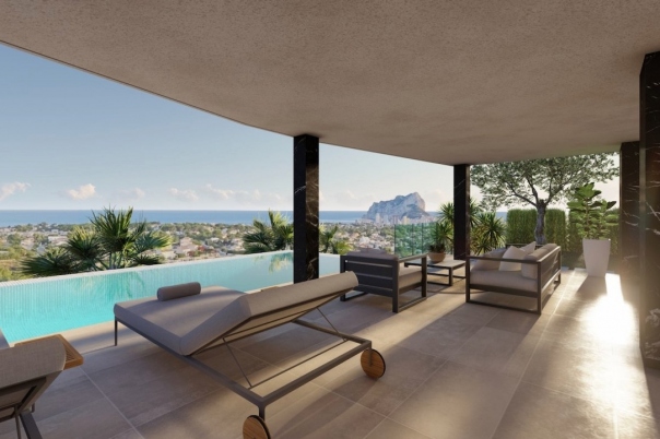4 bed villas in Calpe