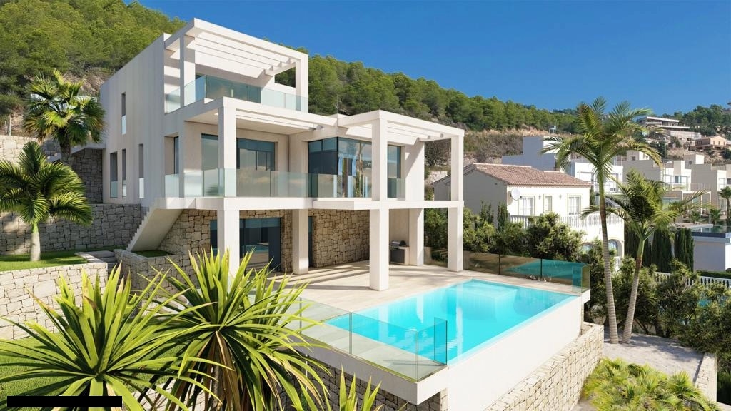4 bed villas in Calpe