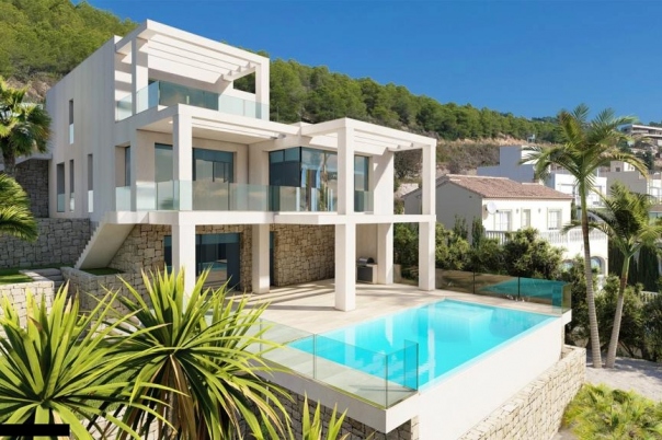 4 bed villas in Calpe