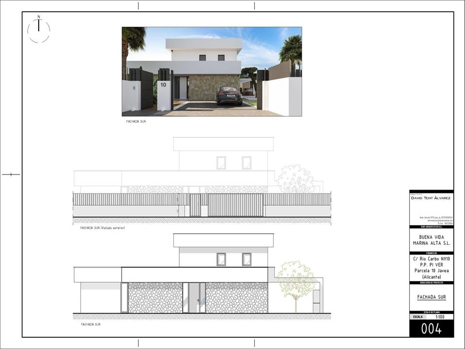 3 bed villa in Javea