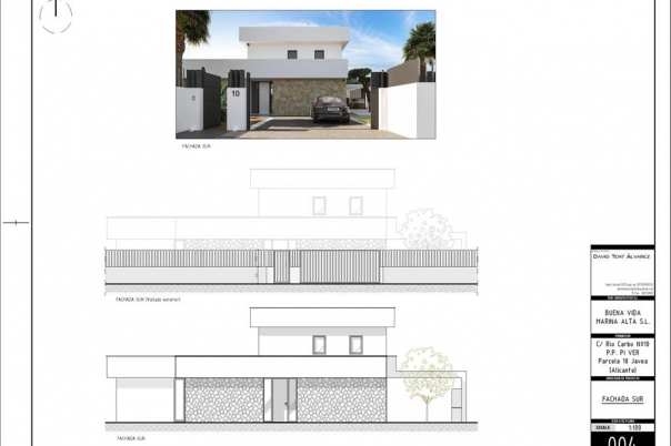3 bed villa in Javea