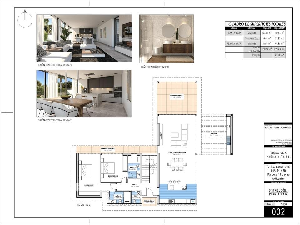 3 bed villa in Javea