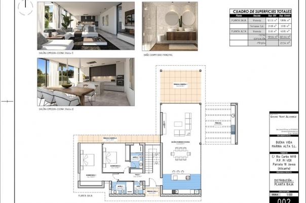 3 bed villa in Javea