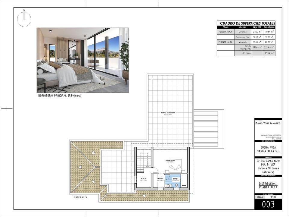 3 bed villa in Javea