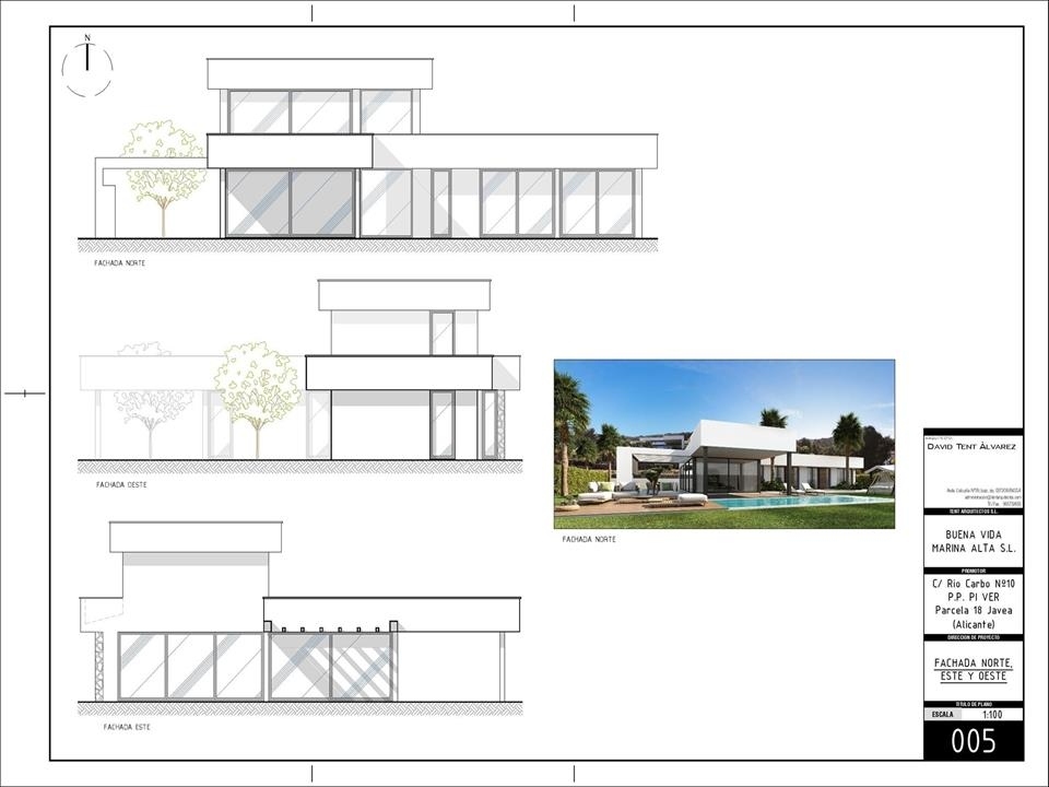 3 bed villa in Javea