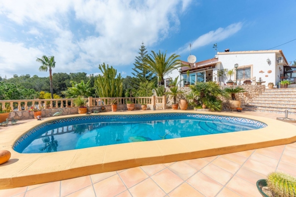3 bed villa in Moraira