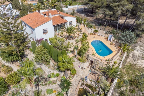 3 bed villa in Moraira