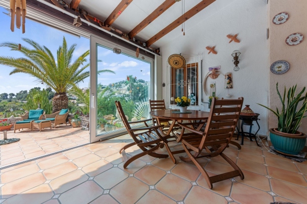 3 bed villa in Moraira