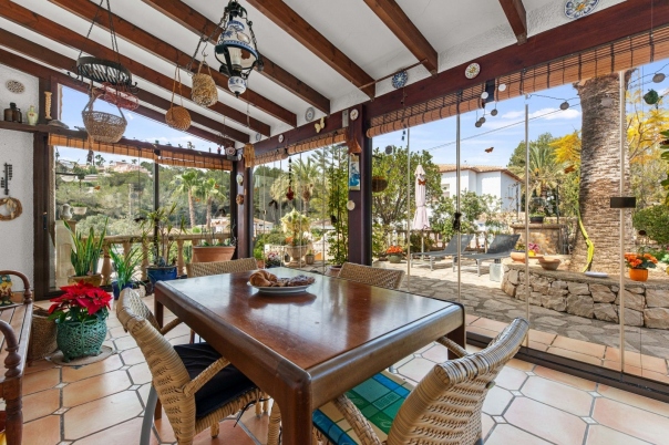 3 bed villa in Moraira