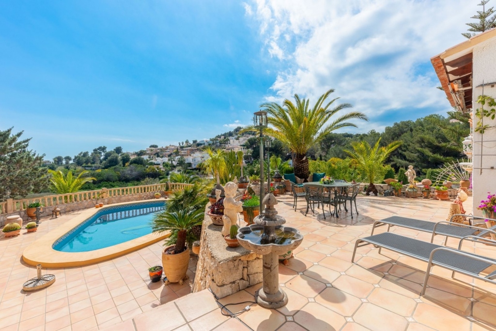 3 bed villa in Moraira