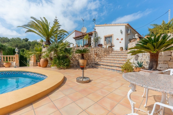 3 bed villa in Moraira