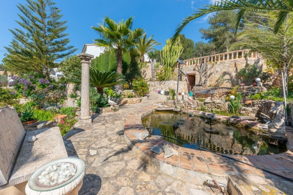 3 bed villa in Moraira