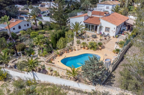 3 bed villa in Moraira