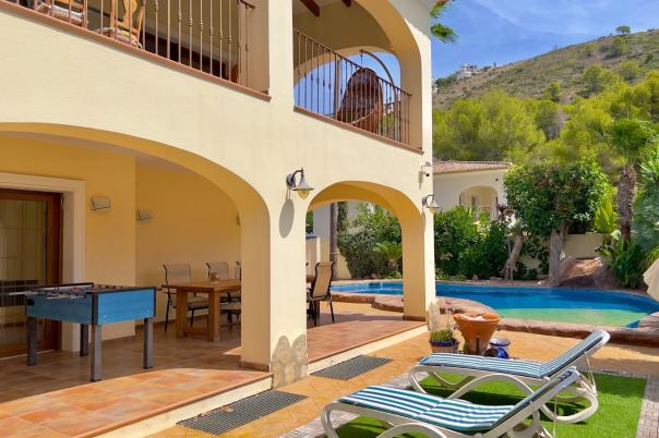 5 bed villa in Moraira