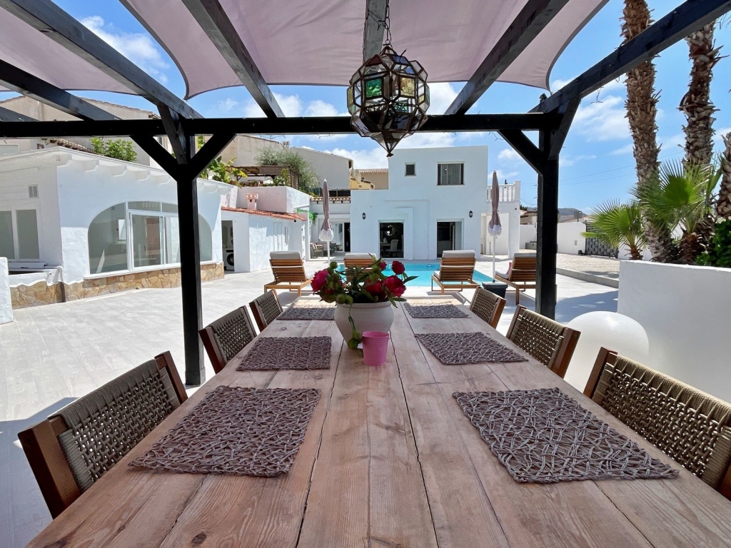 4 bed villa in Moraira