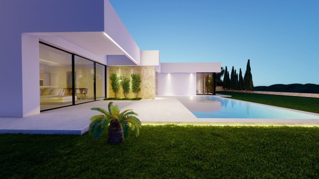 3 bed villa in Calpe