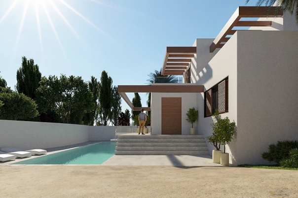 4 bed villa in Moraira