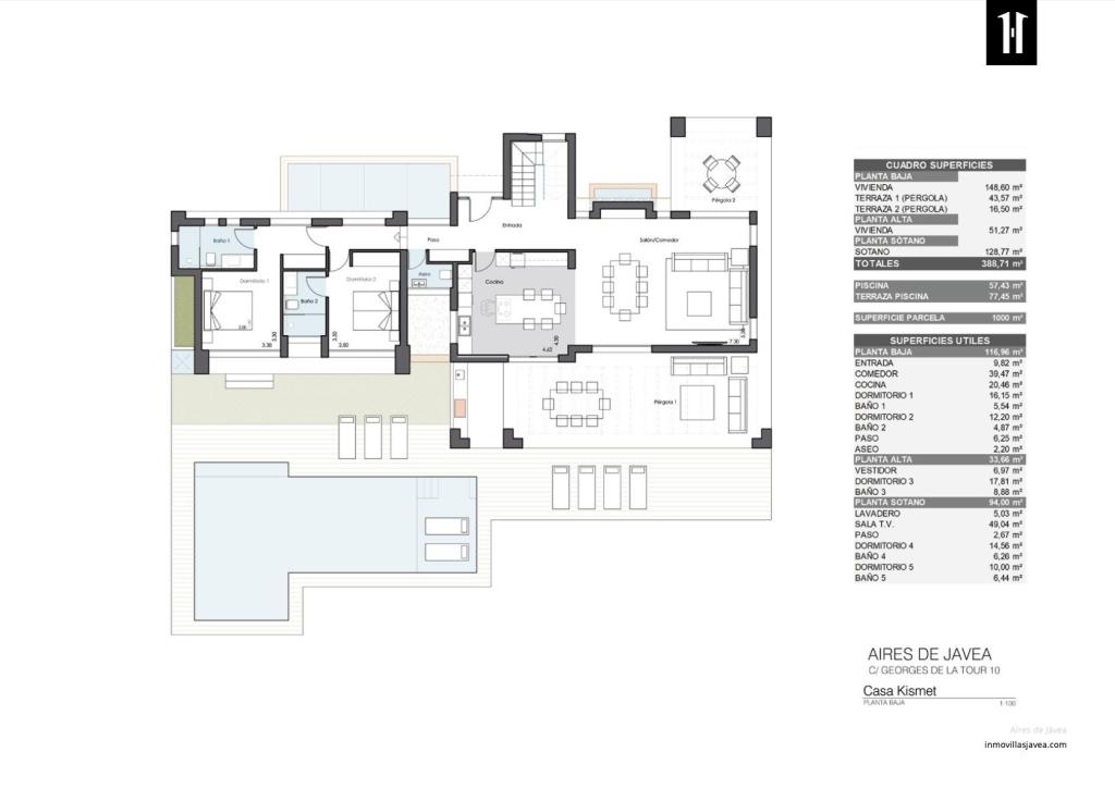 5 bed villa in Jávea