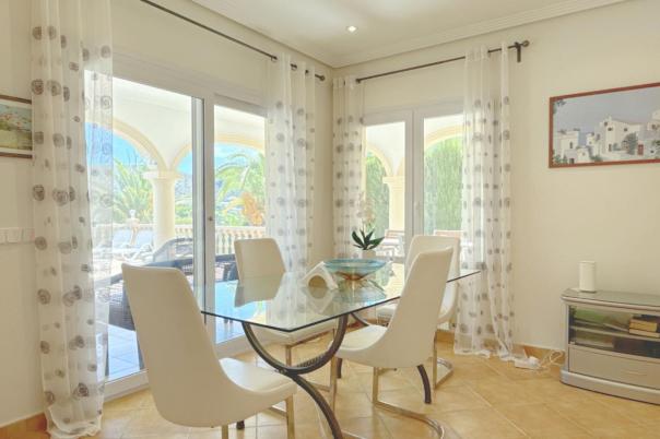 3 bed villa in Moraira