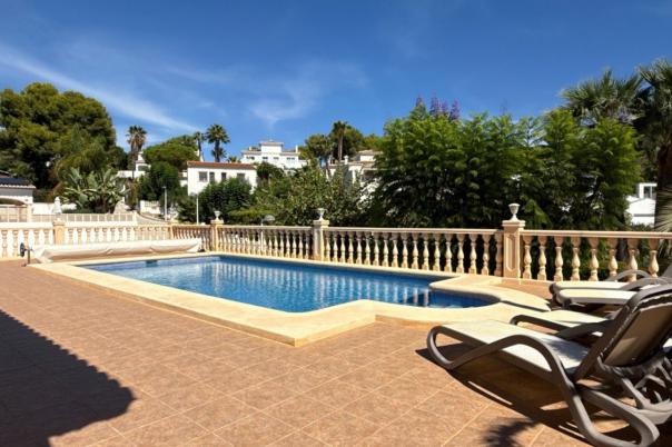 3 bed villa in Moraira