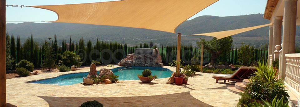 Coolashade Spain - Shade Sail Installation Costa Blanca