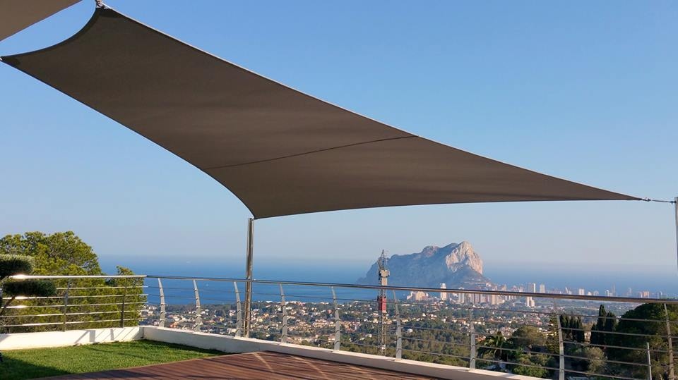 Coolashade Spain - Shade Sail Installation Costa Blanca