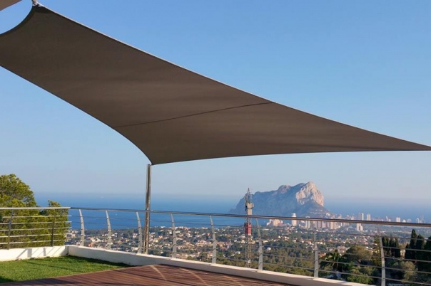 Coolashade Spain - Shade Sail Installation Costa Blanca